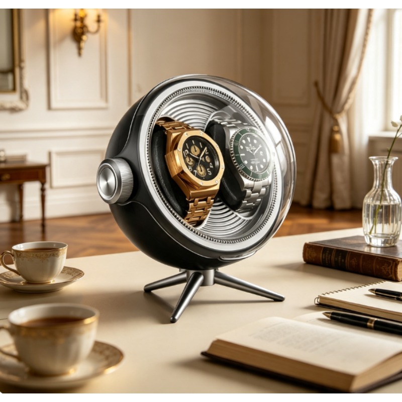 Zero Luxury Watch - جهاز تدوير الساعات الأوتوماتيكي بدون مغناطيس،