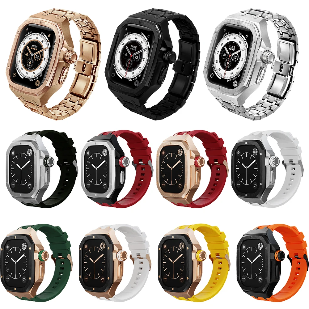 طقم تعديل فاخر لساعة أبل الترا - مراجعة Luxury Watch Apple وسعره
