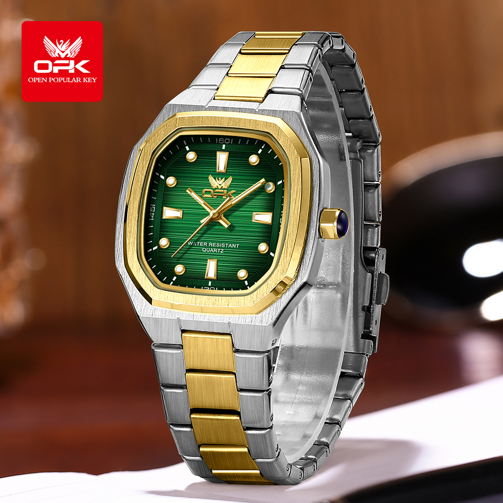 OPK 6044 ساعات رجالية أصلية من - مراجعة Luxury Watch Square وسعره