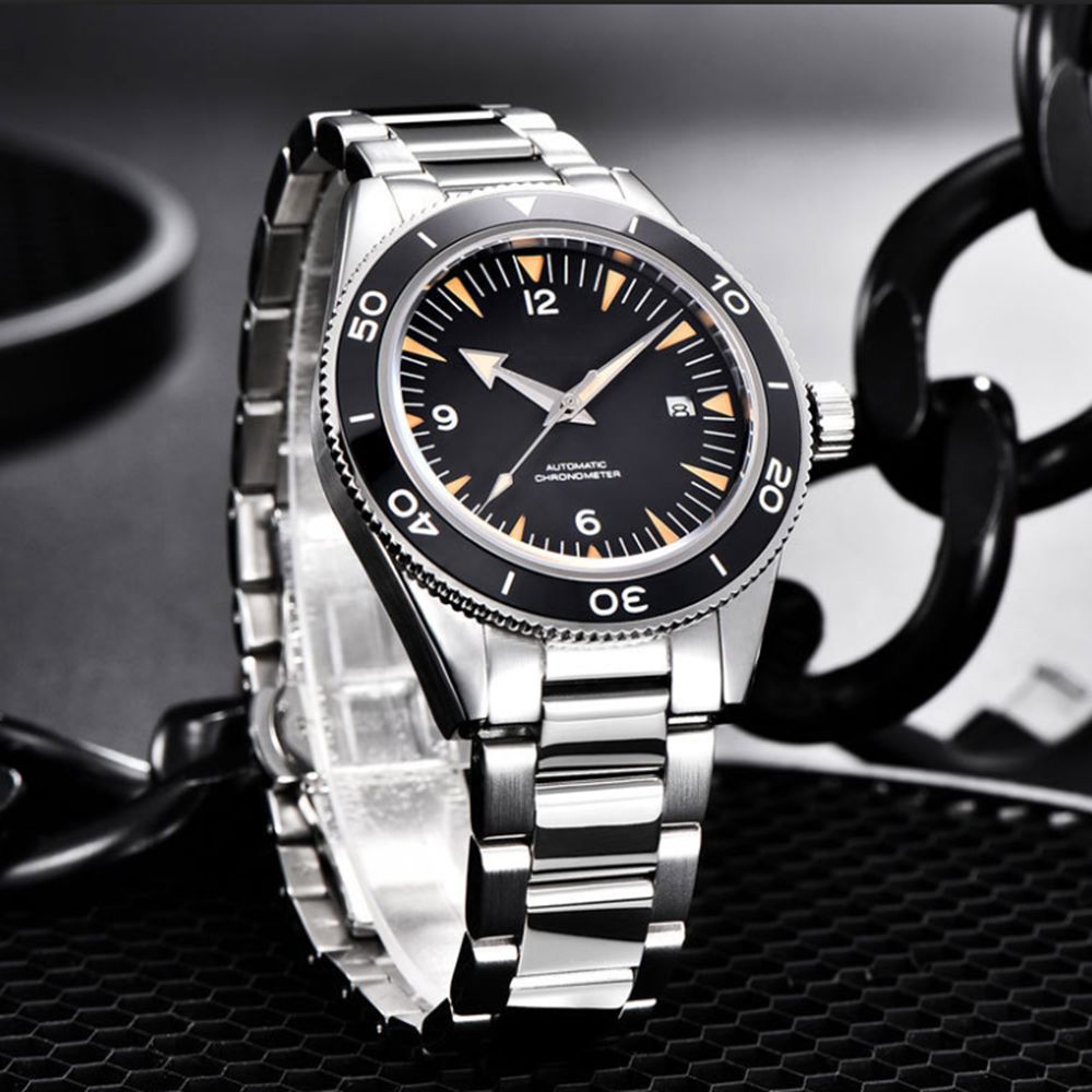 شعار مخصص NH35 ساعة يد تعمل با - مراجعة Luxury Watch Quality وسعره