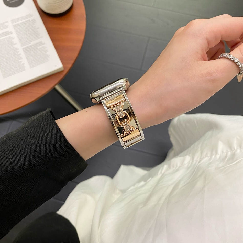 سوار معدني فاخر بحلقة مزدوجة ل - مراجعة Luxury Watch German وسعره