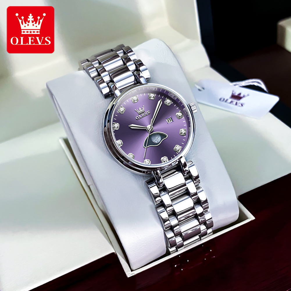 ساعة كوارتز أنيقة من OLEVS بمي - مراجعة Quiet Luxury Watch وسعره