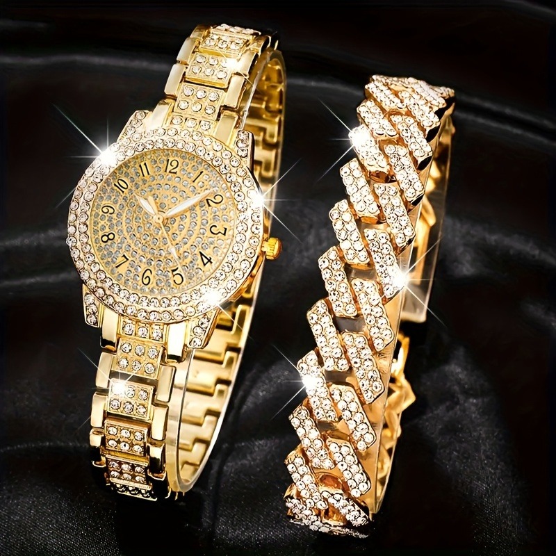 طقم ساعتين نسائيتين فاخرتين مر - مراجعة Luxury Watch Arabic وسعره
