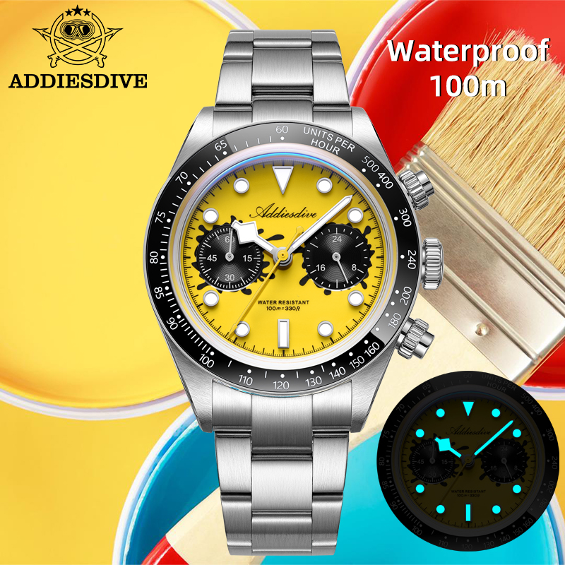 ساعات ADDIESDIVE VK64 للرجال س - مراجعة Zero Luxury Watch وسعره