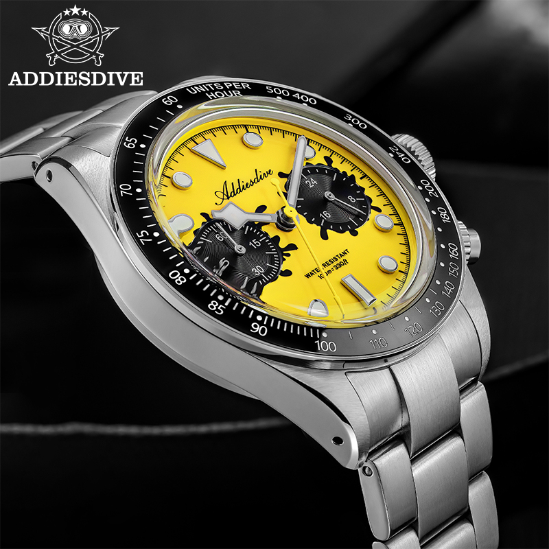 ساعات ADDIESDIVE VK64 للرجال س - مراجعة Zero Luxury Watch وسعره
