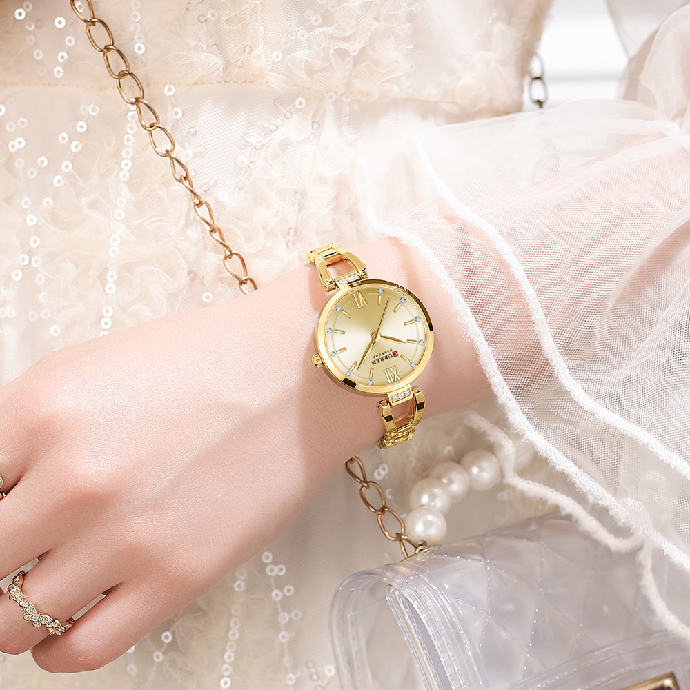 ساعات CURREN النسائية الأنيقة  - مراجعة Luxury Watch Apple وسعره