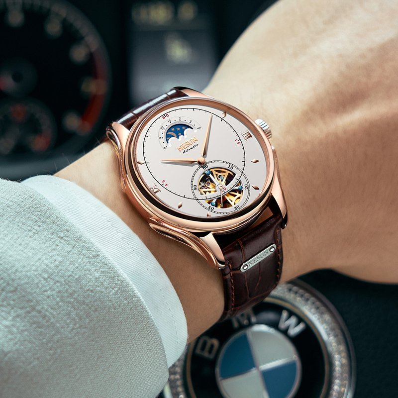 التلقائي ساعة ميكانيكية سويسرا - مراجعة Luxury Watch German وسعره