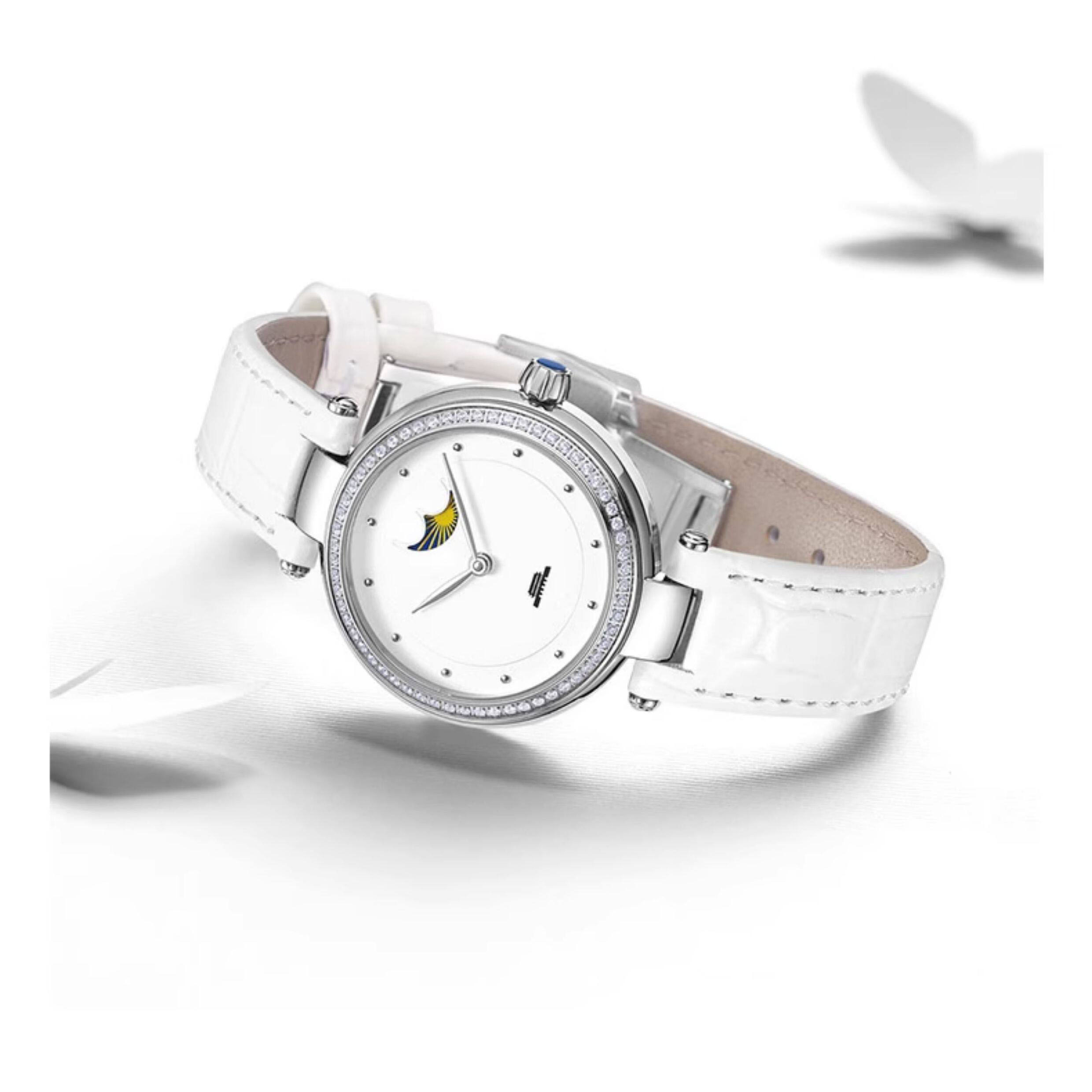 ساعة بكين الكلاسيكية للنساء، س - مراجعة Luxury Watch Moon Phase وسعره