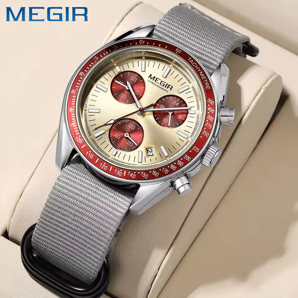 MEGIR 2247 ساعة كوارتز رجالية  - مراجعة Luxury Watch Quality وسعره