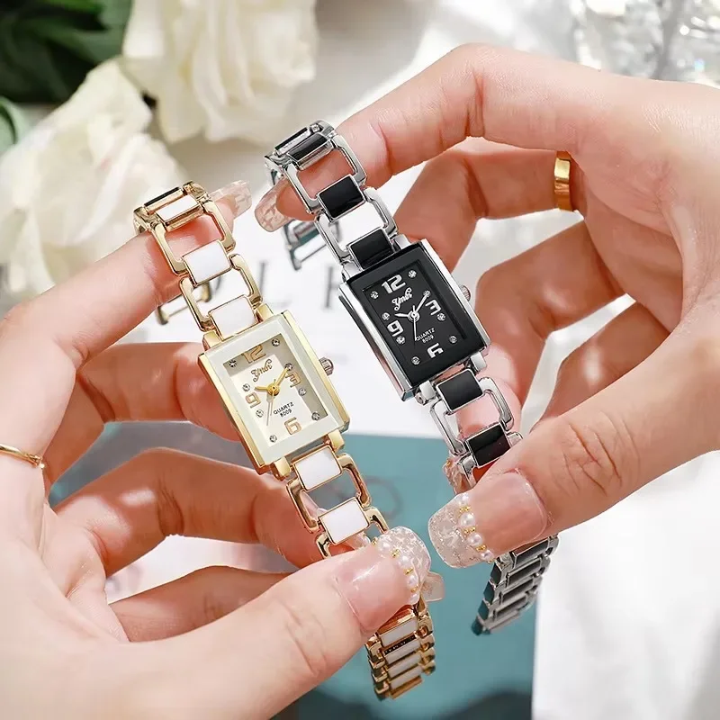 ساعة يد نسائية أنيقة فاخرة كهد - مراجعة Luxury Watch Square وسعره