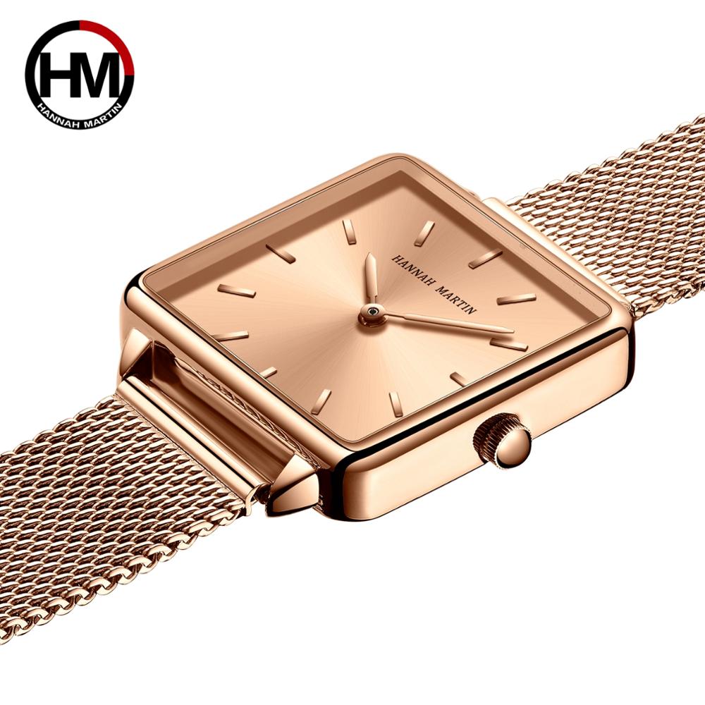 جلد طبيعي حزام اليابان الكوارت - مراجعة Luxury Watch Square وسعره