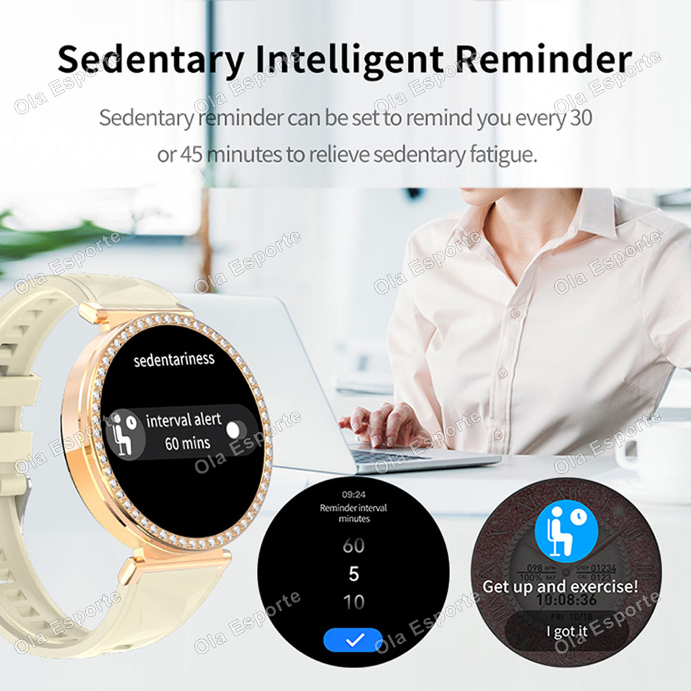 ساعة ذكية فاخرة أنيقة للنساء م - مراجعة Luxury Watch Arabic وسعره
