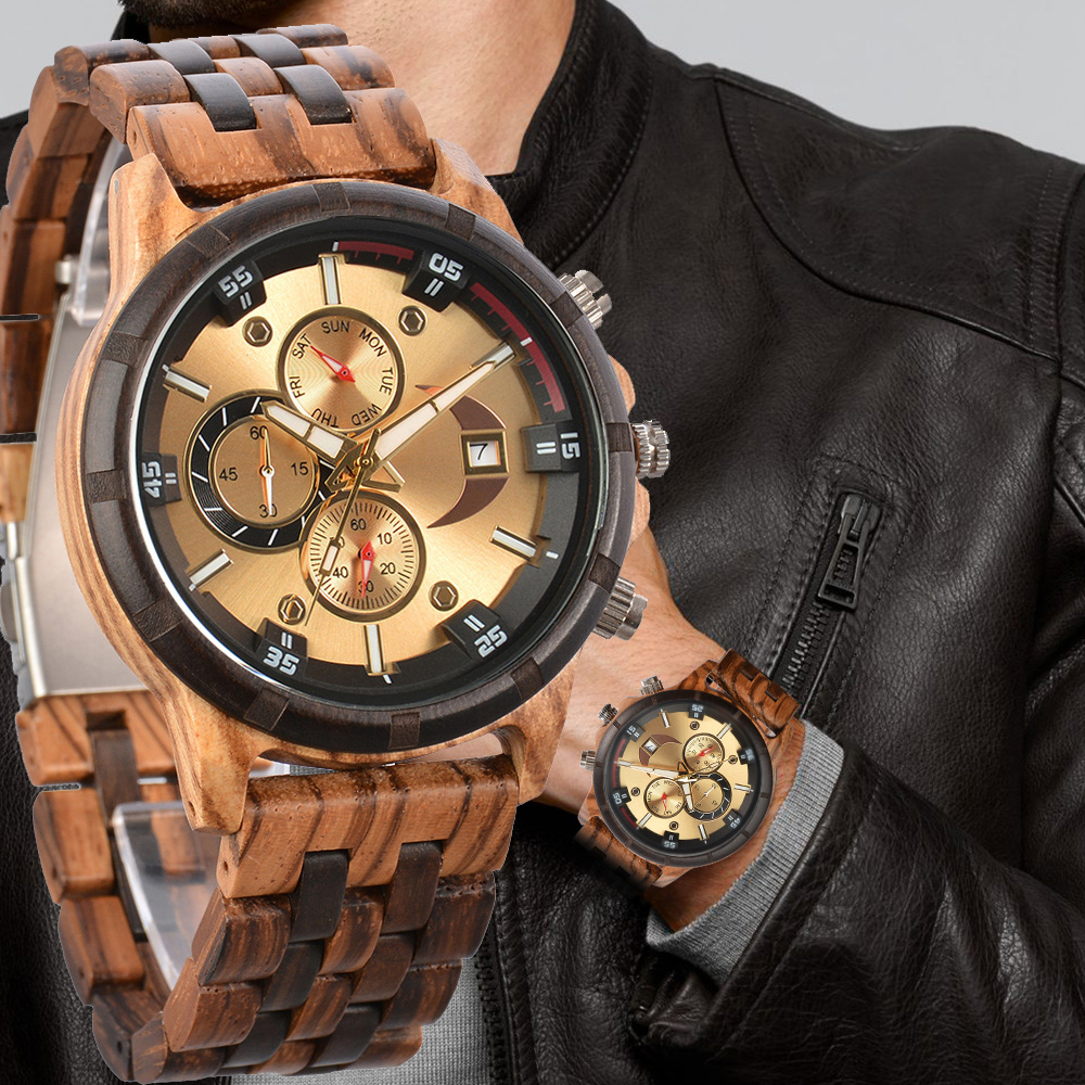 ساعات رجالية بحزام خشبي، ساعة  - مراجعة Quiet Luxury Watch وسعره