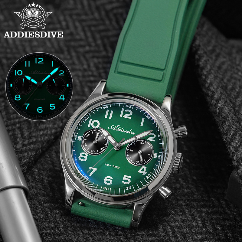 ساعات ADDIESDIVE الجديدة كرونو - مراجعة Zero Luxury Watch وسعره