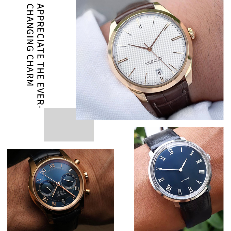 حزام ساعة من الجلد الطبيعي مقا - مراجعة Omega Watch Seamaster وسعره