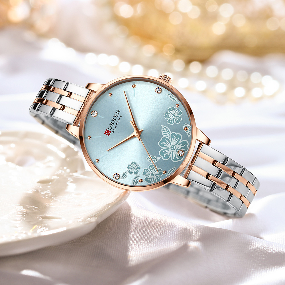 ساعة CURREN الرائعة والحد الأد - مراجعة Luxury Watch Apple وسعره