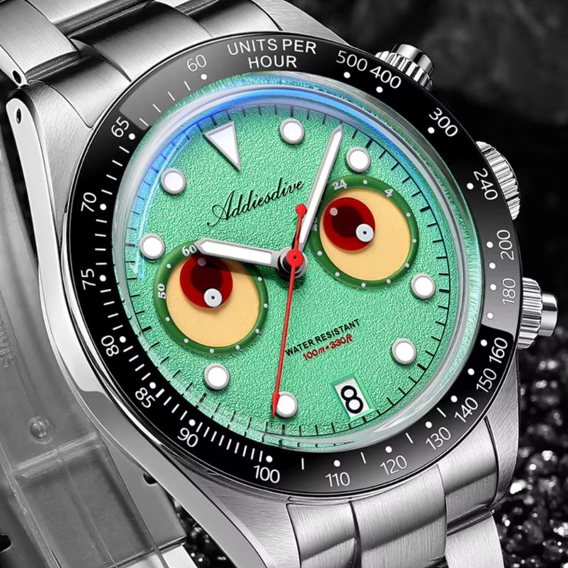 ساعة يد رجالية ADDIESDIVE كرون - مراجعة Zero Luxury Watch وسعره