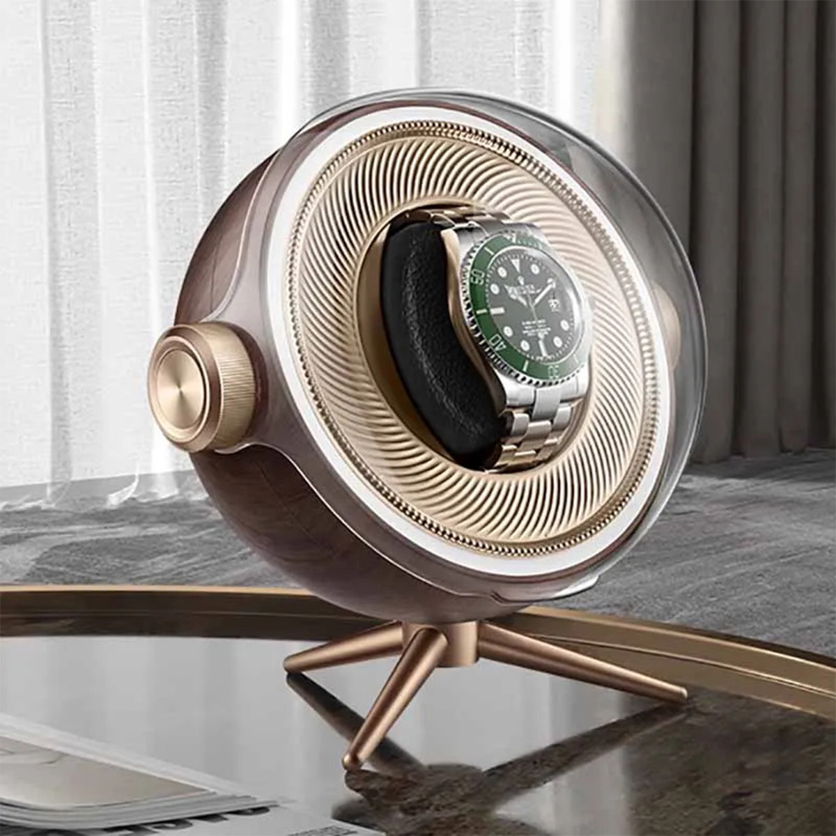 ملفاف ساعة أوتوماتيكي فاخر مع  - مراجعة Zero Luxury Watch وسعره