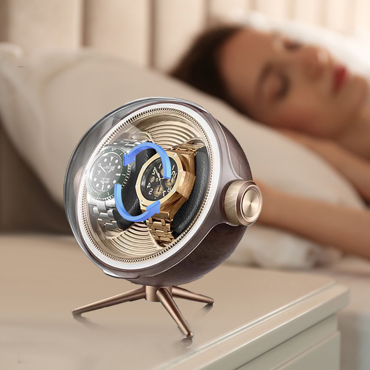 ملفاف ساعة أوتوماتيكي فاخر مع  - مراجعة Zero Luxury Watch وسعره