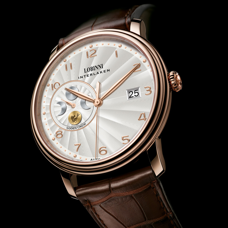 ساعة LOBINNI للرجال من الياقوت - مراجعة Luxury Watch German وسعره