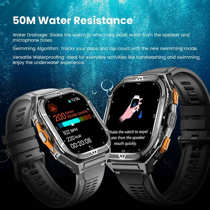 ساعة ذكية فاخرة بشاشة AMOLED م - مراجعة Luxury Watch Arabic وسعره