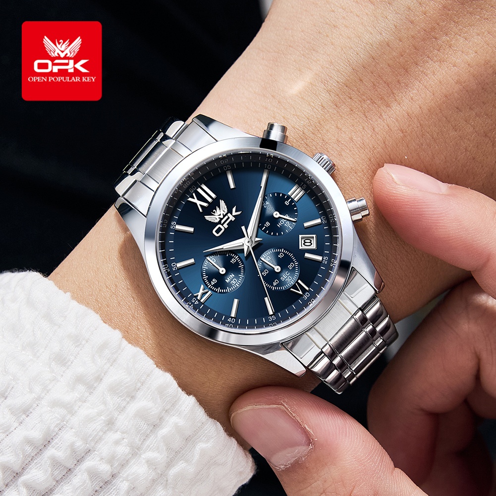 OPK 6052 ساعة رجالي تاريخ تلقا - مراجعة Luxury Watch Quality وسعره
