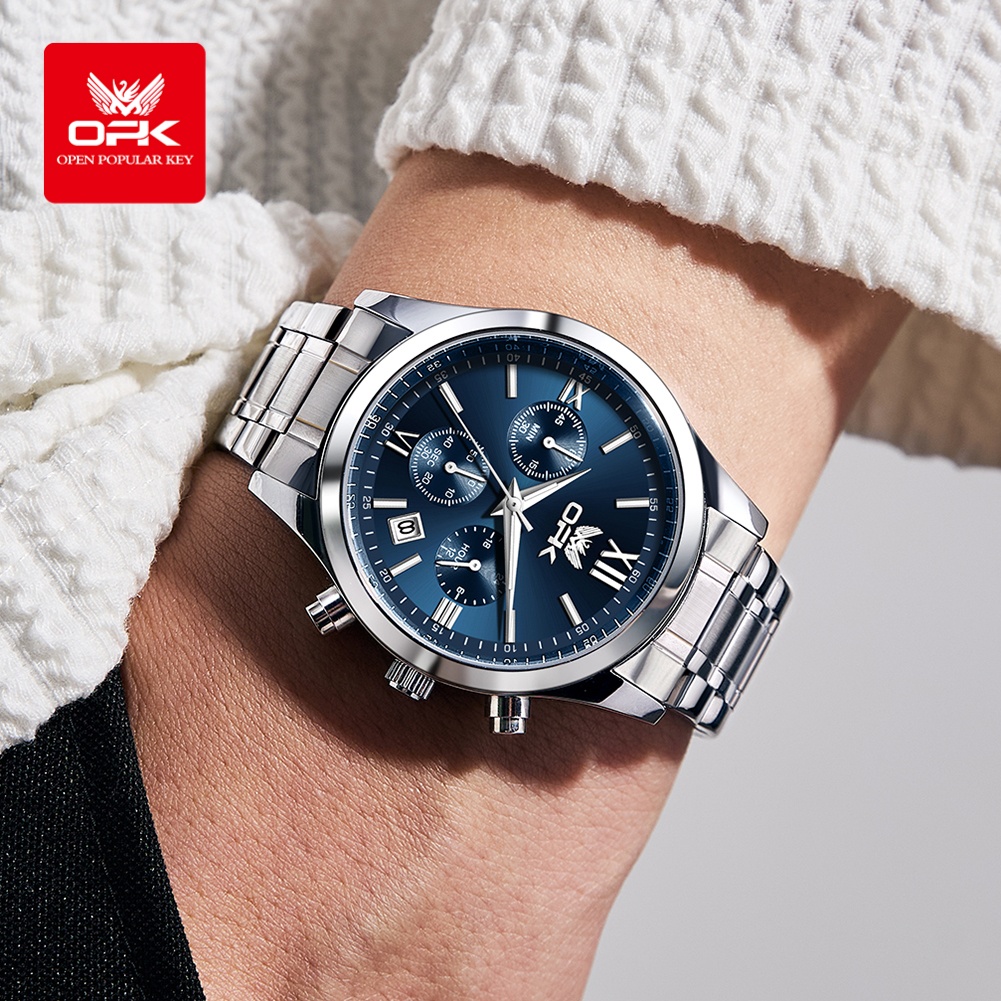 OPK 6052 ساعة رجالي تاريخ تلقا - مراجعة Luxury Watch Quality وسعره