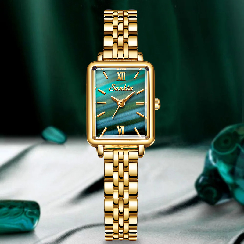 جديد LIGE Sunkta ساعة كوارتز أ - مراجعة Luxury Watch Square وسعره